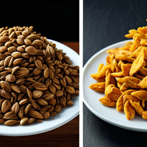 Home 21 Here are two image prompts for Stable Diffusion XL, focusing on dried food: