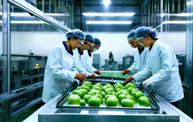 건조 식품 제조의 성공 사례와 실패 사례 - **Global K-Food Dried Snack Success:** A vibrant and diverse group of people from various cultural b...