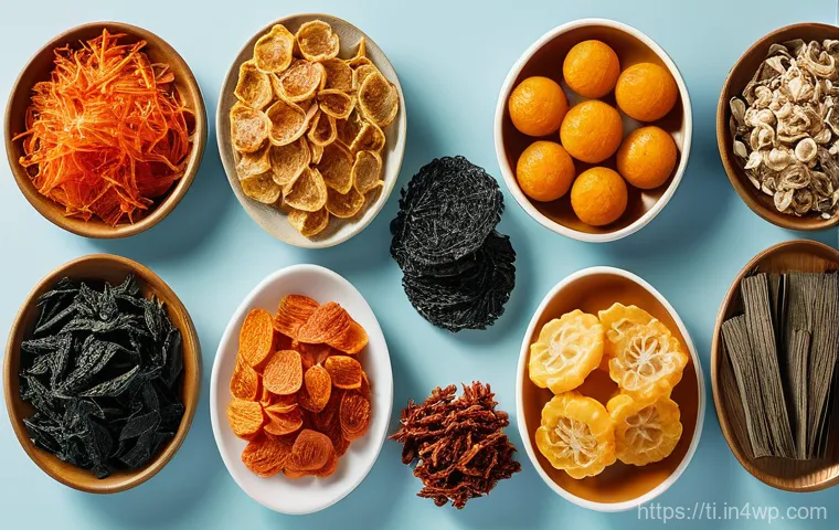건조 식품의 소비자 선호도 및 변화 - **Prompt 2: Sustainable Dried Foods and Eco-Conscious Consumers**
    A clean, minimalist image show...