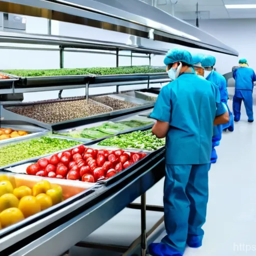 건조 식품의 특징과 품질 요소 분석 - "The Foundation of Excellence: Pristine Ingredients and HACCP Standards"**
A brightly lit, moder...