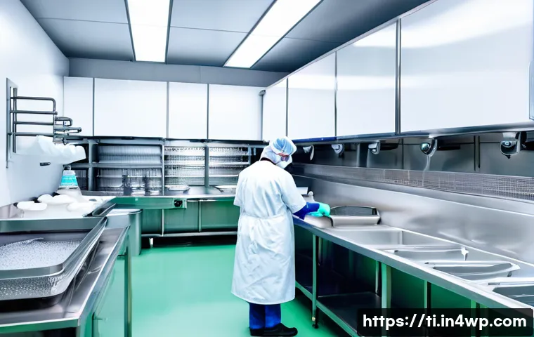 건조 식품 제조의 법적 규제 및 기준 - A modern, clean food manufacturing facility specializing in dried foods, showing workers wearing hyg...